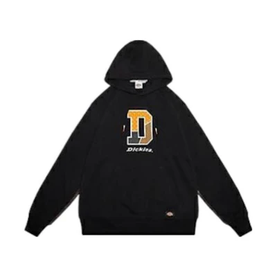 Dickies Casual Letter Print Hoodie Black DK009469BLK