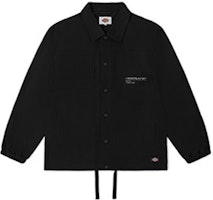 Dickies Casual Logo Print Drawstring Loose Jacket Unisex Black DK010928-BLK Dickies Casual Logo Print Drawstring Loose Jacket Unisex Black DK010928-BLK