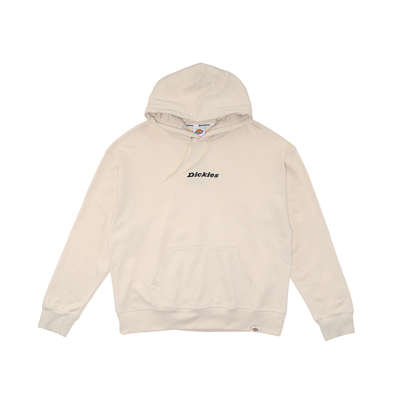 Dickies Casual Unisex Hoodie in Light Sand Grey - Simple & Comfortable DK0A87F6F90