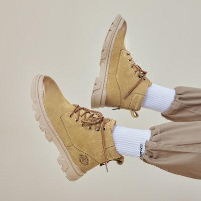 Dickies 簡約百搭便利耐磨工作靴 卡其色 Details for Dickies 簡約百搭便利耐磨工作靴 卡其色