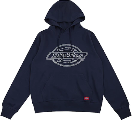 Dickies 刺繡鏈條連帽長袖上衣 深藍色 DK008151B29 Buy Dickies 刺繡鏈條連帽長袖上衣 深藍色 DK008151B29