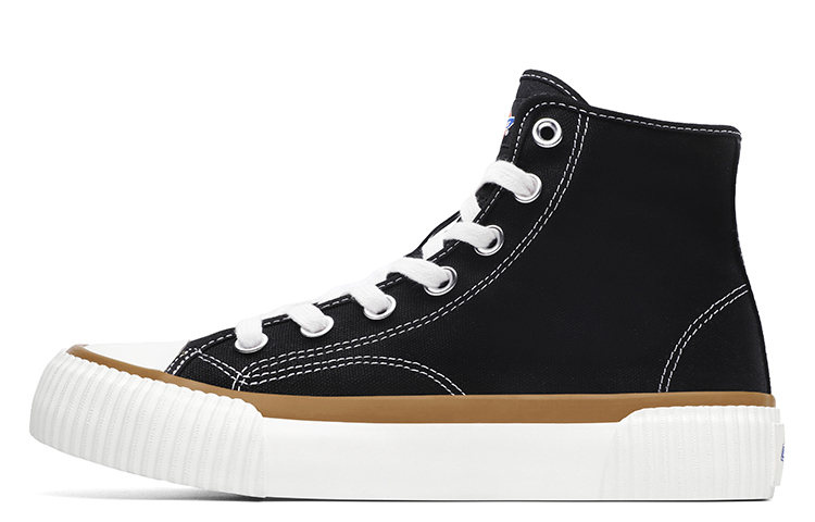 Dickies Classic High-Top Canvas Shoes Black 211N50LXS17 Black