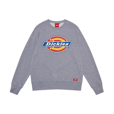 Dickies Classic Logo Crewneck Sweatshirt Unisex Mid-Grey DK007059CQ8