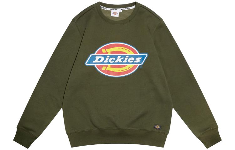 Dickies Classic Logo Print Sweatshirt Military Green () DK008714MGR