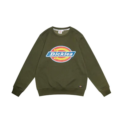 Dickies Classic Logo Print Sweatshirt Military Green () DK008714MGR