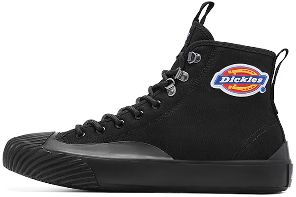 Dickies Classic Pattern High-Top Canvas Shoes Black 203M50LXS47 Black Color Buy Dickies Classic Pattern High-Top Canvas Shoes Black 203M50LXS47 Black Color