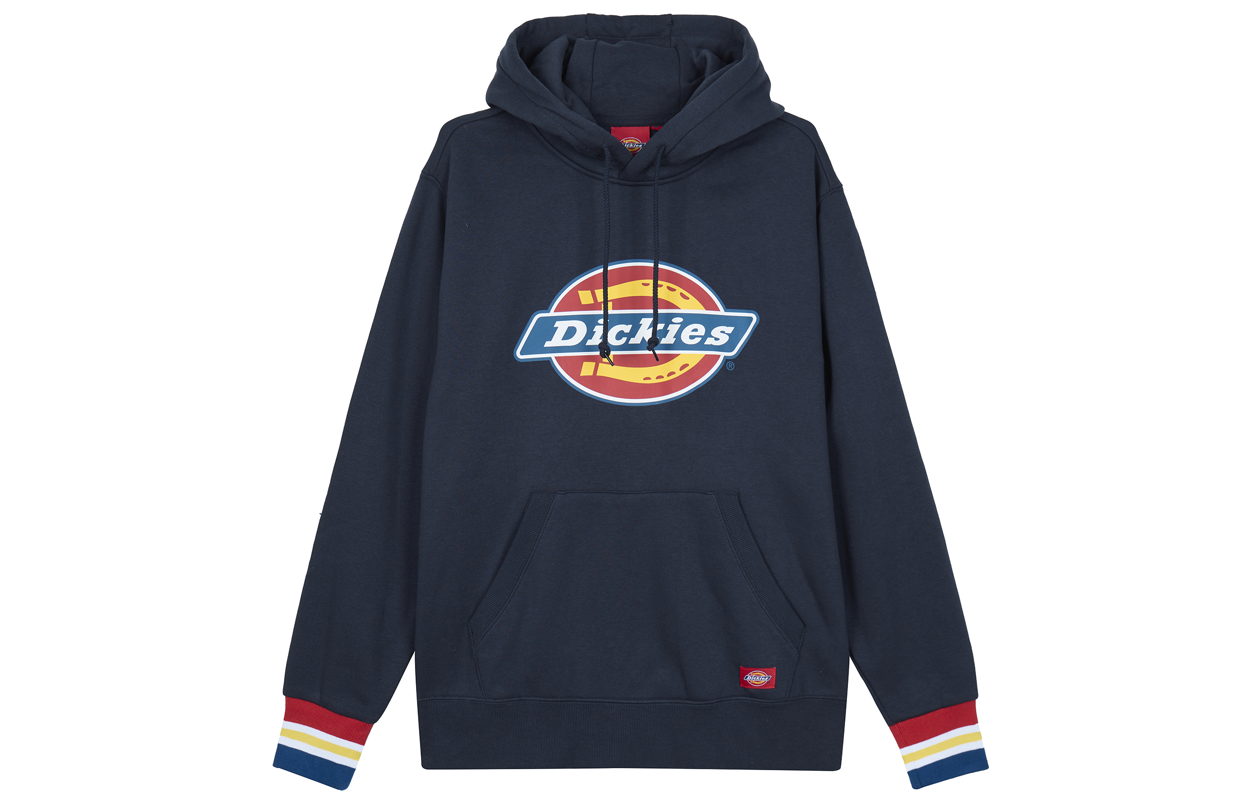 Dickies Color-Block Logo Hoodie Unisex - Deep Navy Blue DK009586CG7