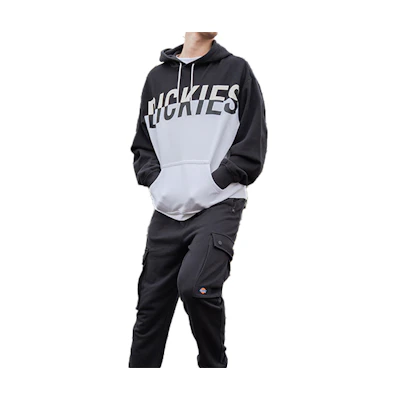 Dickies Color-Block Pullover Hoodie Black DK007325CC2