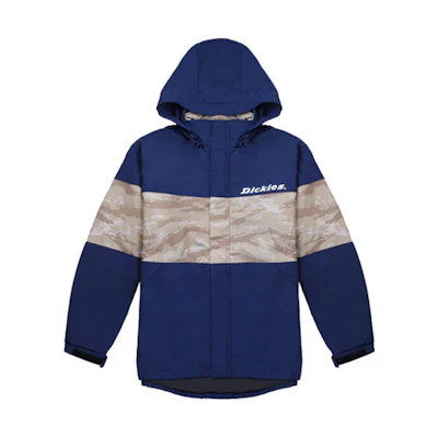 Dickies Colorblock Hooded Jacket Navy Blue () DK006682CT9