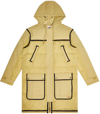 Dickies Colorblock Hooded Mid-Length Thick Jacket Khaki DK009481KHK Buy Dickies Colorblock Hooded Mid-Length Thick Jacket Khaki DK009481KHK