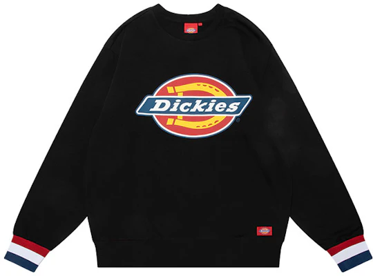 Dickies 拼色Logo圓領長袖衛衣 男女款 黑色 DK009587BLK Buy Dickies 拼色Logo圓領長袖衛衣 男女款 黑色 DK009587BLK