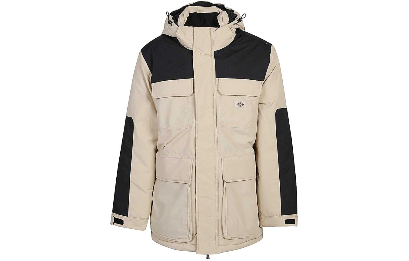 Dickies Colorblock Zip-Up Hoodie Jacket Beige DK0A4Y3VF-951