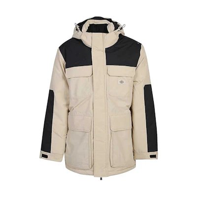 Dickies Colorblock Zip-Up Hoodie Jacket Beige DK0A4Y3VF-951