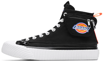 Dickies Convertible High-Top Canvas Shoes Men’s Black - Lightweight & Slip-Resistant DKCMS1104 Black Dickies Convertible High-Top Canvas Shoes Men’s Black - Lightweight & Slip-Resistant DKCMS1104 Black