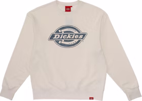 Dickies Cream Classic Logo Crewneck Pullover Sweatshirt DK012594C10 Dickies Cream Classic Logo Crewneck Pullover Sweatshirt DK012594C10