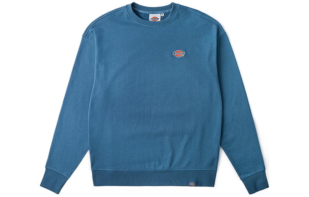 Dickies Crown Blue Crewneck Sweatshirt Unisex Logo Design DK013108