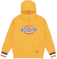 Dickies Cuffed Striped Fleece Sweatshirt Brown DK007028B33 Dickies Cuffed Striped Fleece Sweatshirt Brown DK007028B33