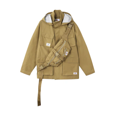 Dickies Detachable Waist Bag Logo Jacket Copper Brown DK007402A931