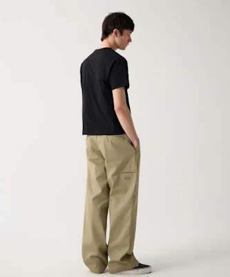 Dickies Double Knee 85283 Loose Fit Work Pants Khaki DK010610KHK Order Dickies Double Knee 85283 Loose Fit Work Pants Khaki DK010610KHK