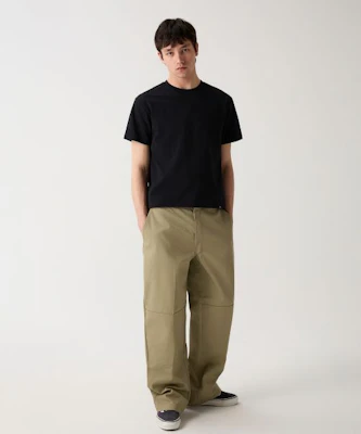 Dickies Double Knee 85283 Loose Fit Work Pants Khaki DK010610KHK Shop Dickies Double Knee 85283 Loose Fit Work Pants Khaki DK010610KHK