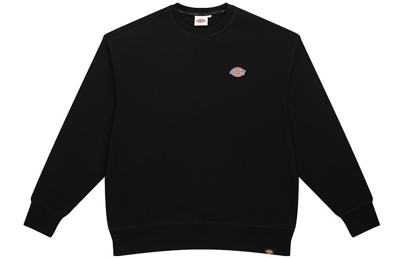Dickies Embroidered Logo Crewneck Sweatshirt Unisex Black DK011033A-BLK