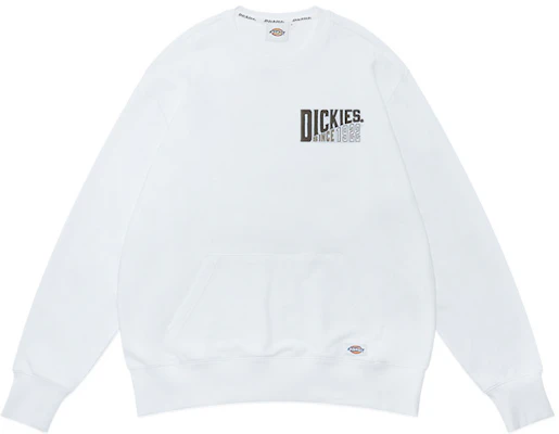 Dickies 刺繡Logo白色圓領運動衫 標準版型 DK009449C4D Buy Dickies 刺繡Logo白色圓領運動衫 標準版型 DK009449C4D