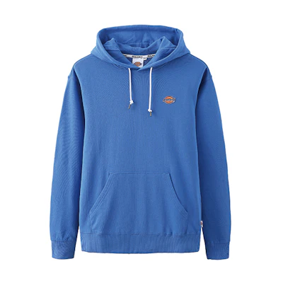 Dickies Embroidered Logo Hoodie Unisex Light Blue DK008202B251