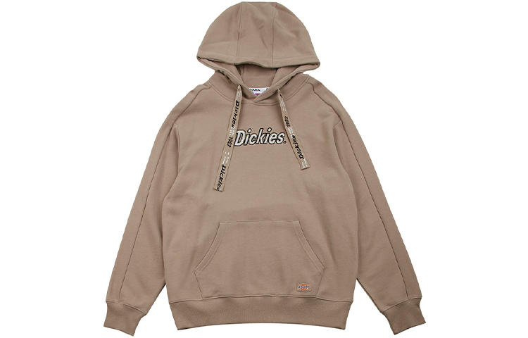 Dickies Embroidered Logo Loose Fit Hoodie Sand Color () DK008088CH1
