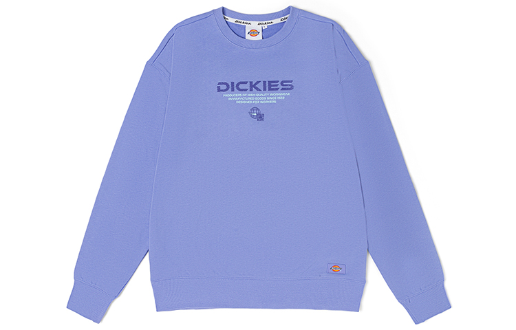 Dickies Fall/Winter Unisex Letter Print Fleece Crewneck Sweatshirt DK011045D05
