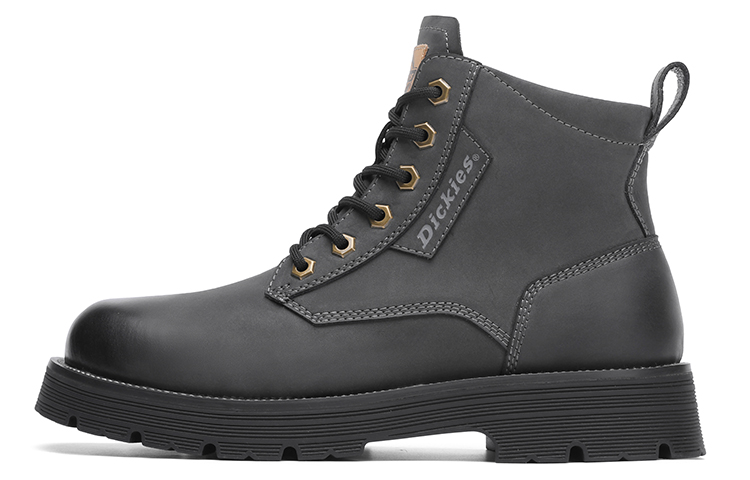 Dickies Fashion Trend Work Style Martin Boots Black 224M50LXS02A Black Color