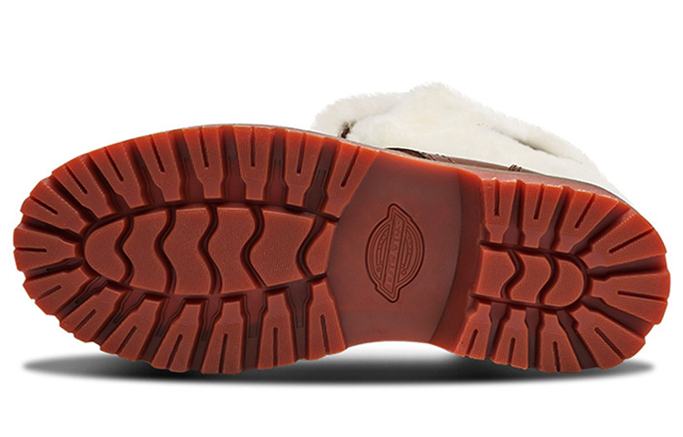 Shop Dickies 加絨保暖靴子 咖啡色