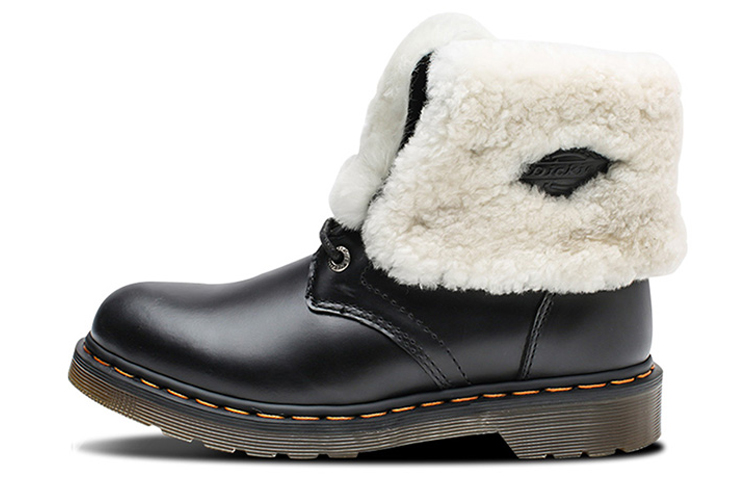 Dickies Fleece-Lined Warmth Martin Boots 'Black' 194W50LXS81