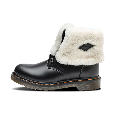 Dickies Fleece-Lined Warmth Martin Boots 'Black'