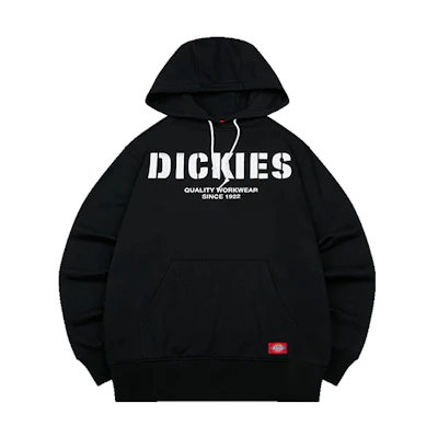 Dickies Fleece Lined Crewneck Sweatshirt Black () DK008159BLK