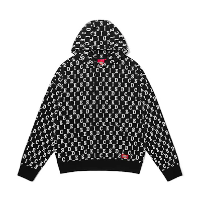 Dickies Fleece Printed Pullover Hoodie Unisex Couple Style DK010358D16