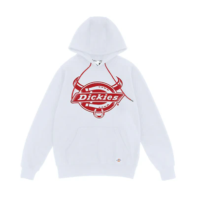 Dickies FW20 Lunar New Year Logo Print Crewneck Sweatshirt White Unisex DK008292C4D