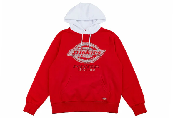 Dickies FW20 紅色字母Logo印花連帽上衣 男女同款 DK008183A70 Buy Dickies FW20 紅色字母Logo印花連帽上衣 男女同款 DK008183A70