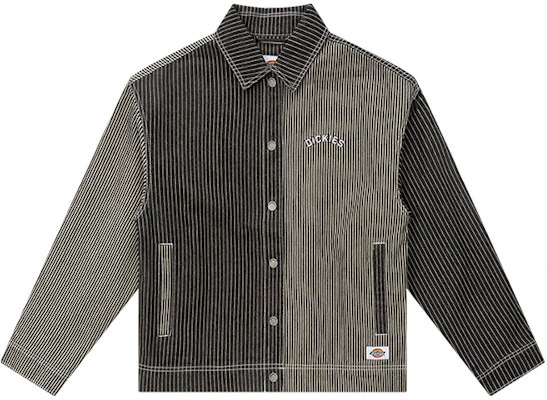 Dickies FW22 Black Colorblock Casual Workwear Jacket Unisex DK010818D97 Buy Dickies FW22 Black Colorblock Casual Workwear Jacket Unisex DK010818D97