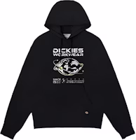 Dickies FW22 Pullover Hoodie with Planet Print Unisex Black DK011038BLK Dickies FW22 Pullover Hoodie with Planet Print Unisex Black DK011038BLK