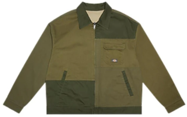 Dickies FW22 Reversible Solid Color Print Long Sleeve Jacket Green DK009416AA76-MGR Order Dickies FW22 Reversible Solid Color Print Long Sleeve Jacket Green DK009416AA76-MGR