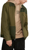 Shop Dickies FW22 Reversible Solid Color Print Long Sleeve Jacket Green DK009416AA76-MGR