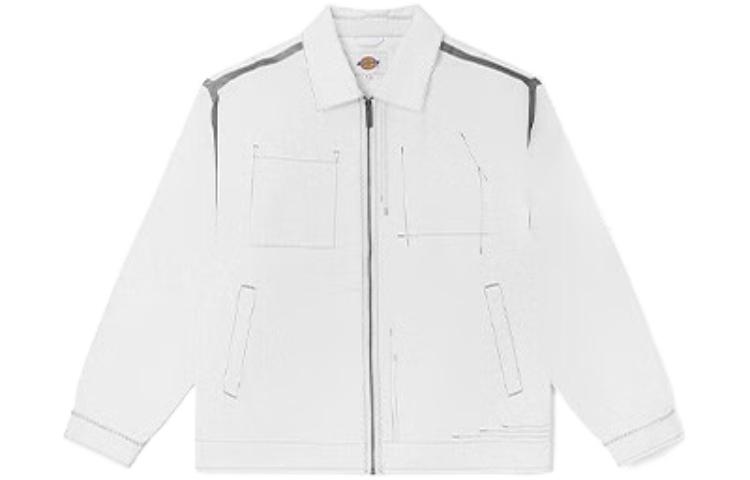 Dickies FW22 Solid Color Loose Fit Jacket Unisex White DK010936