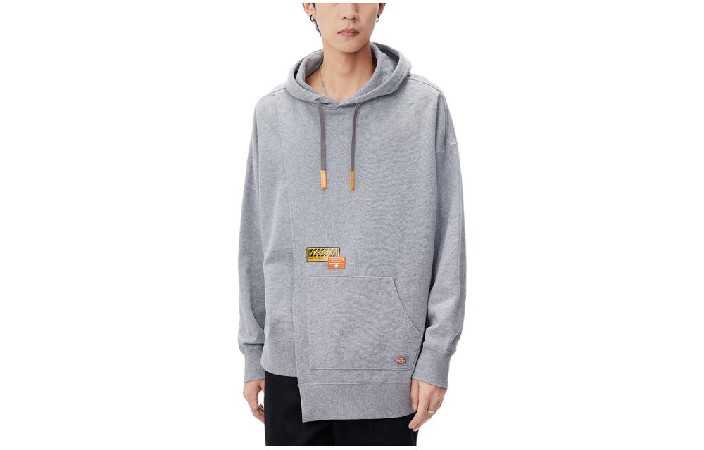 Dickies FW22 Unisex Solid Color Pullover Hoodie Grey DK010952-CQ8