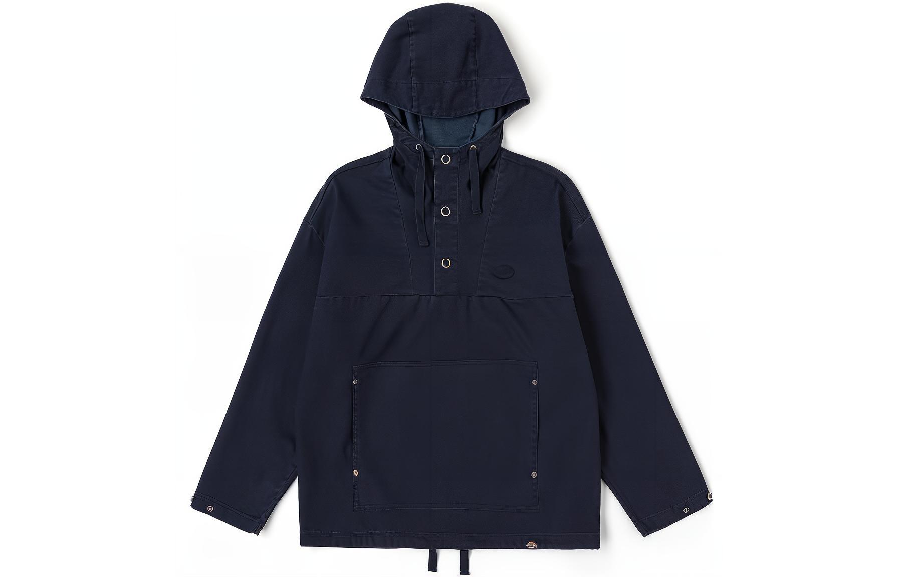 Dickies FW23 Solid Color Hooded Jacket Menswear Workwear Blue DK011505-CT9