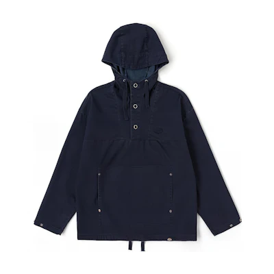 Dickies FW23 Solid Color Hooded Jacket Menswear Workwear Blue DK011505-CT9