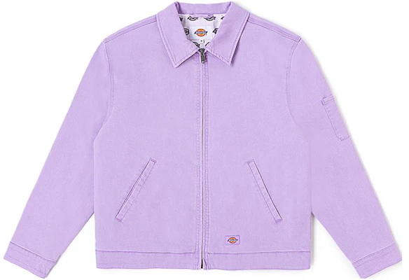 Dickies FW23 Solid Color Zip-Up Jacket Unisex in Rose Purple DK011595-KRS Buy Dickies FW23 Solid Color Zip-Up Jacket Unisex in Rose Purple DK011595-KRS