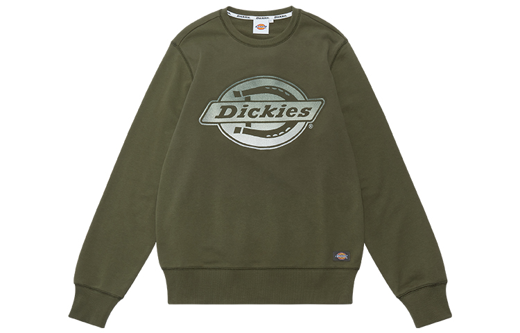 Dickies Gradient Logo Crewneck Sweatshirt Military Green Unisex DK009493MGR