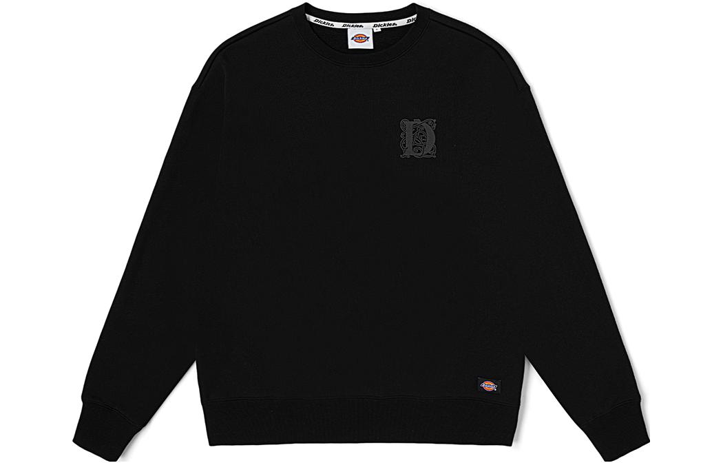 Dickies Graphic Fleece Crewneck Sweatshirt Unisex Black DK012291-CC2