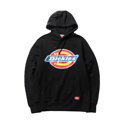 Dickies Graphic Long-Sleeve Pullover Sweatshirt Unisex Black DK007060CC2
