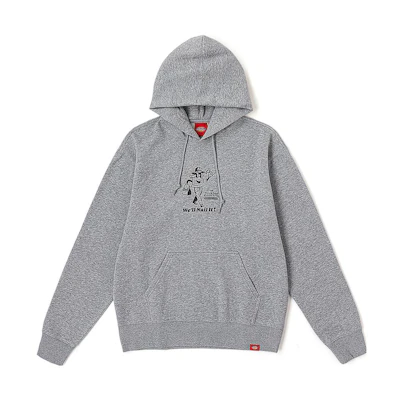 Dickies Graphic Print Fleece Hoodie Unisex Casual Pullover DK012572
